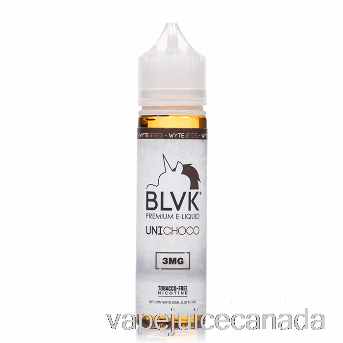 Vape Disposable Canada Chocolate Milk - BLVK - 60mL 3mg